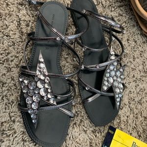Zara sandals Us 7 , 37 Eu